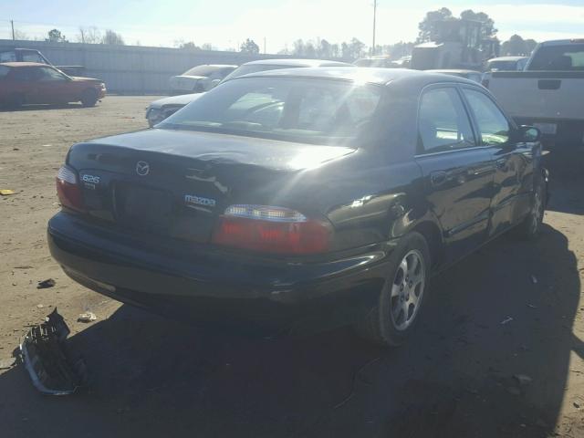 1YVGF22CX15241093 - 2001 MAZDA 626 ES BLACK photo 4