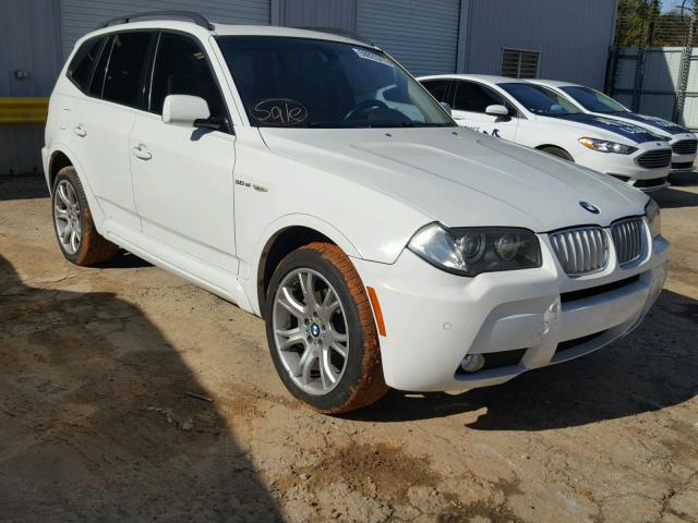 WBXPC93488WJ05972 - 2008 BMW X3 3.0SI WHITE photo 1