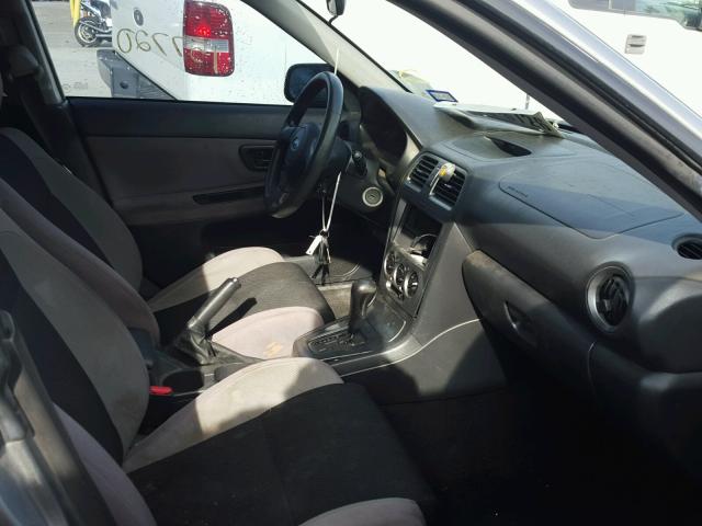 JF1GD61647H511639 - 2007 SUBARU IMPREZA 2. GRAY photo 5