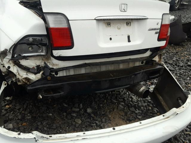 1HGCD5660TA034059 - 1996 HONDA ACCORD EX WHITE photo 9