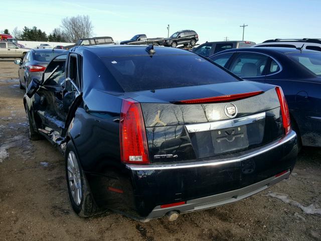 1G6DC5E54C0138724 - 2012 CADILLAC CTS BLACK photo 3