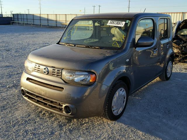 JN8AZ2KR0BT205552 - 2011 NISSAN CUBE BASE GRAY photo 2