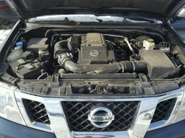 1N6AD0EV5GN713791 - 2016 NISSAN FRONTIER S BLUE photo 7