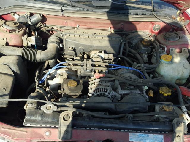JF1SF65651H735220 - 2001 SUBARU FORESTER S 勃艮第红 照片 7