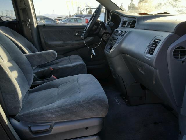 5FNRL18674B099954 - 2004 HONDA ODYSSEY EX GRAY photo 5