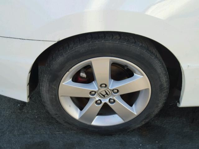 2HGFG11877H584291 - 2007 HONDA CIVIC EX თეთრი ფოტო 10