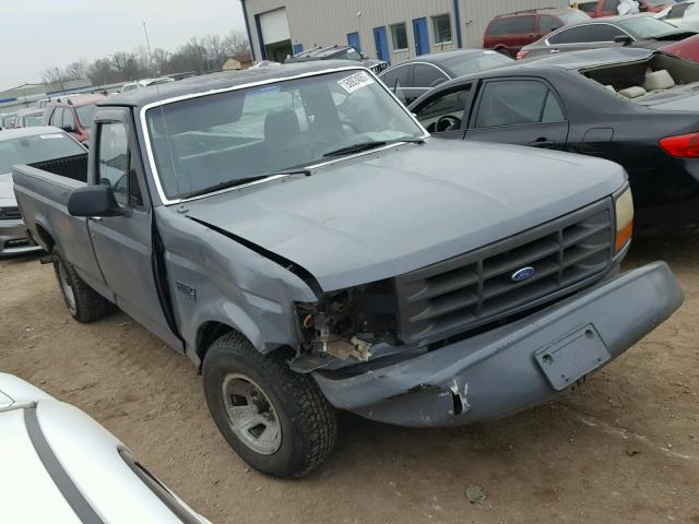 1FTDF15Y2NLA98054 - 1992 FORD F150 رمادي صورة 1