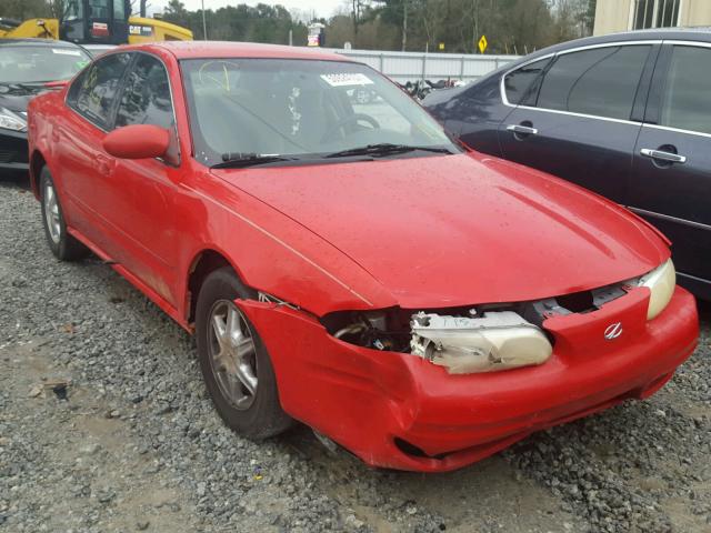 1G3NL52E33C267736 - 2003 OLDSMOBILE ALERO GL RED photo 1