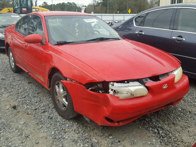 1G3NL52E33C267736 - 2003 OLDSMOBILE ALERO GL RED photo 9