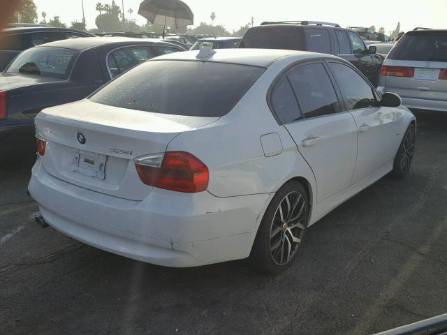 WBAVC53557FZ70884 - 2007 BMW 328 I SULE WHITE photo 4