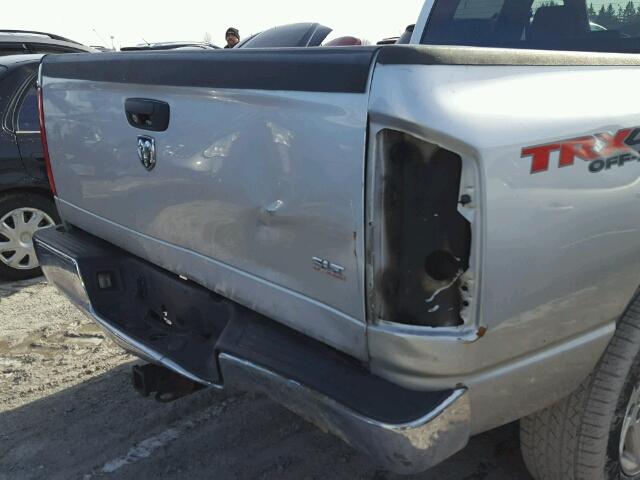 1D7HU18256J113096 - 2006 DODGE RAM 1500 S SILVER photo 9