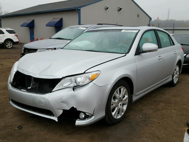 4T1BK3DB2BU427395 - 2011 TOYOTA AVALON BAS SILVER photo 2