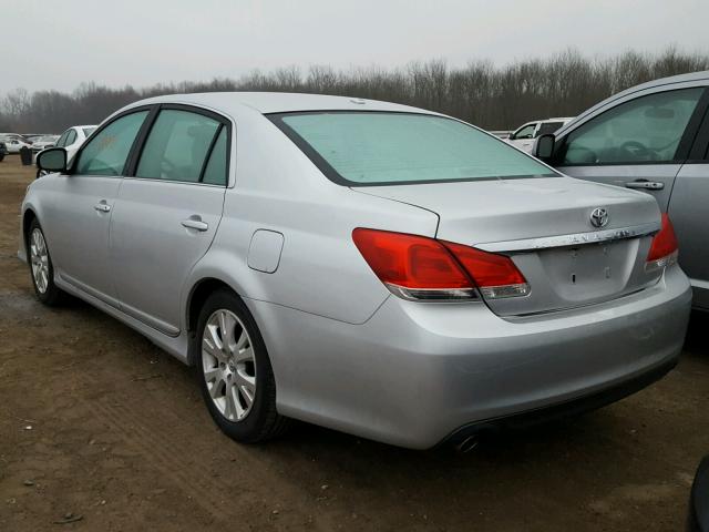 4T1BK3DB2BU427395 - 2011 TOYOTA AVALON BAS SILVER photo 3