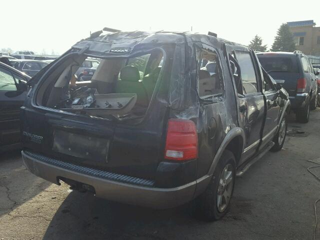 1FMZU74W44UB35978 - 2004 FORD EXPLORER E BLACK photo 4