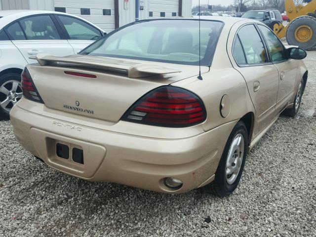 1G2NF52E94C255989 - 2004 PONTIAC GRAND AM S GOLD photo 4