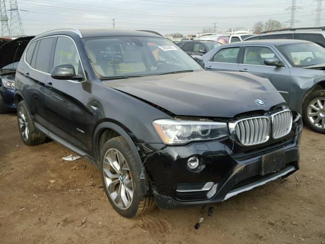 5UXWX9C50F0D47209 - 2015 BMW X3 XDRIVE2 BLACK photo 1