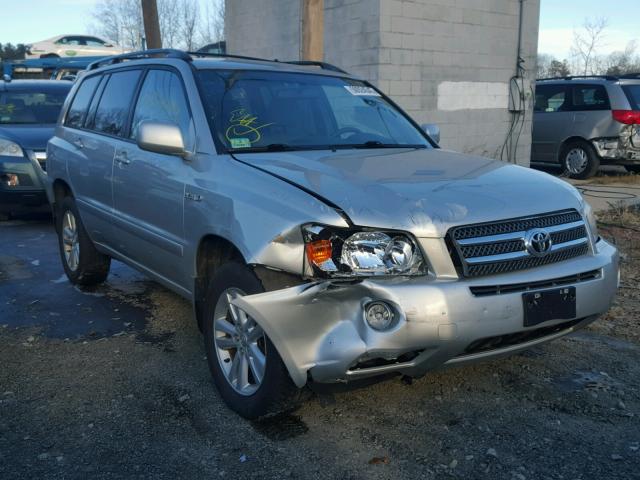 JTEEW21AX70043127 - 2007 TOYOTA HIGHLANDER SILVER photo 1