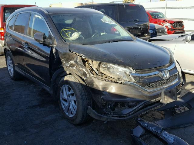 2HKRM3H79FH514925 - 2015 HONDA CR-V EXL BLACK photo 1