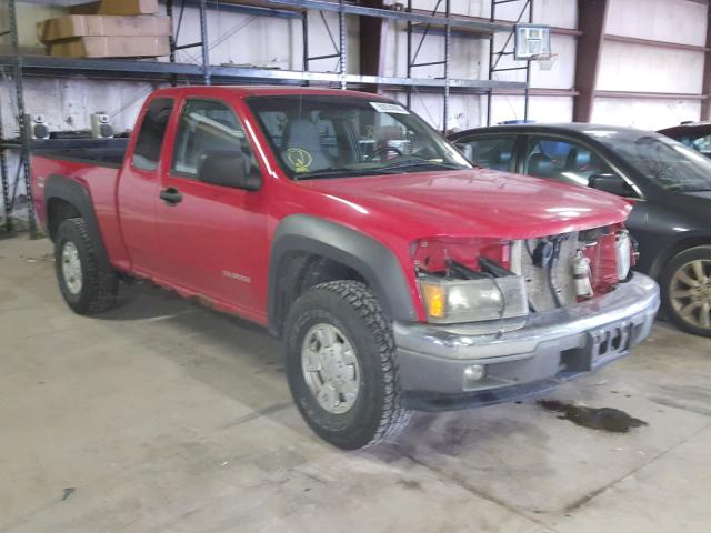 1GCDT196758153778 - 2005 CHEVROLET COLORADO RED photo 1