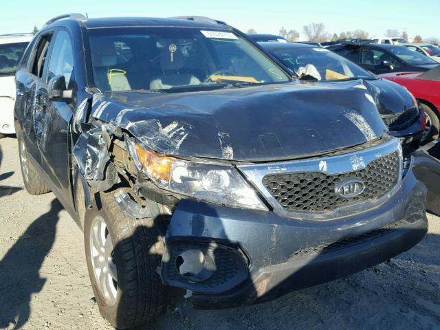 5XYKT3A12BG078009 - 2011 KIA SORENTO BA BLUE photo 1