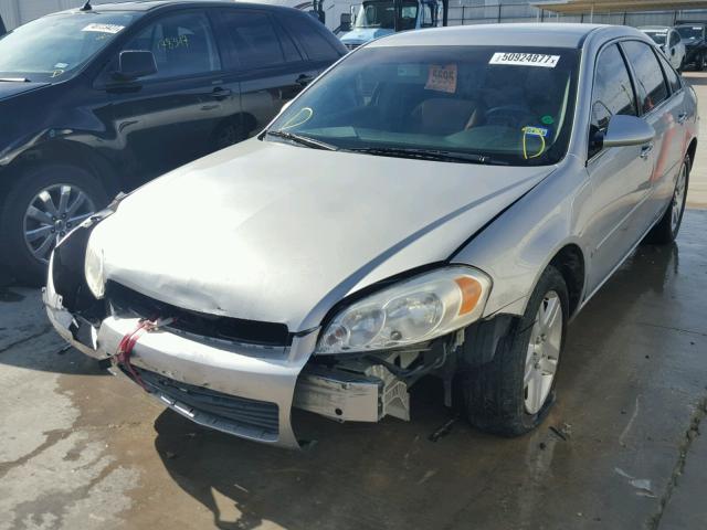 2G1WU58R779235423 - 2007 CHEVROLET IMPALA LTZ SILVER photo 2