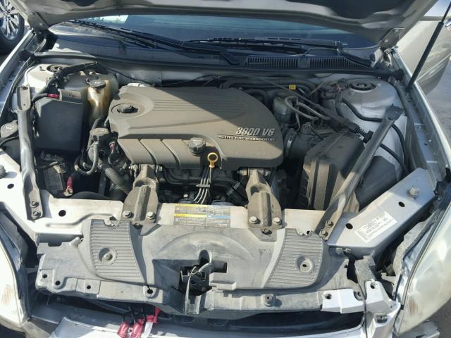 2G1WU58R779235423 - 2007 CHEVROLET IMPALA LTZ SILVER photo 7