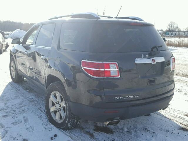 5GZER23758J111633 - 2008 SATURN OUTLOOK XR შავი ფოტო 3