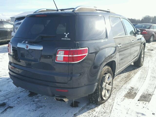 5GZER23758J111633 - 2008 SATURN OUTLOOK XR შავი ფოტო 4