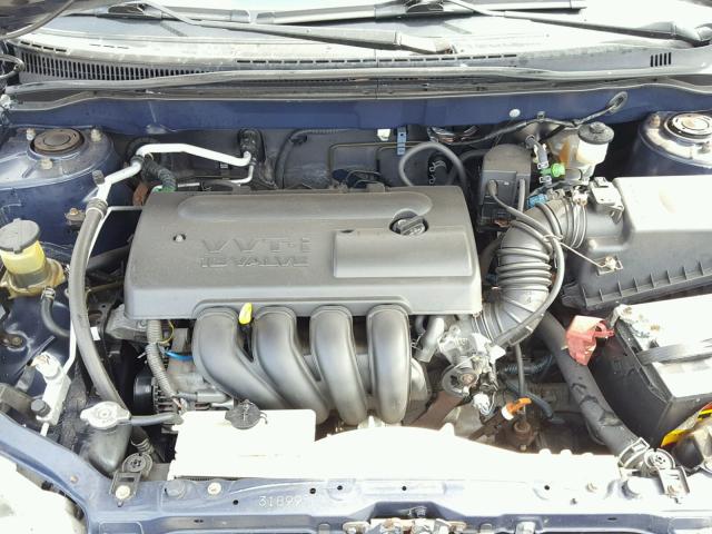 2T1BR32E23C116156 - 2003 TOYOTA COROLLA BLUE photo 7