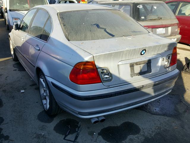 WBAAV53451FJ64387 - 2001 BMW 330 I SILVER photo 3