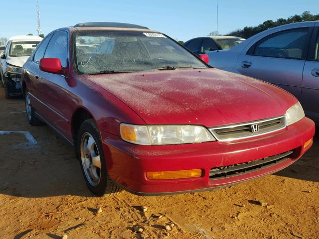 1HGCD7209VA007085 - 1997 HONDA ACCORD SE RED photo 1