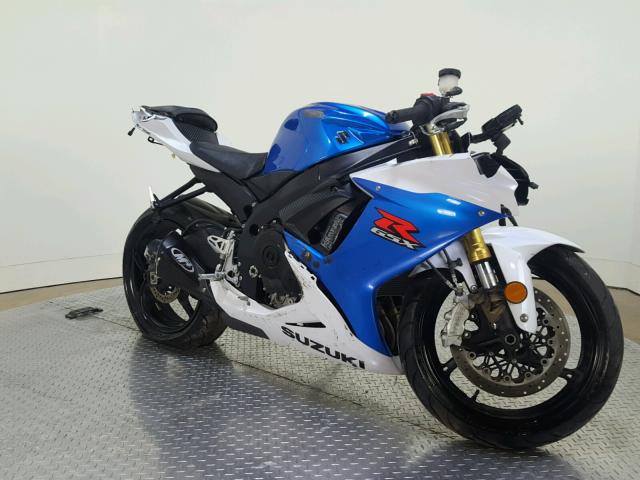 JS1GR7MA7D2102318 - 2013 SUZUKI GSX-R750 BLUE photo 2