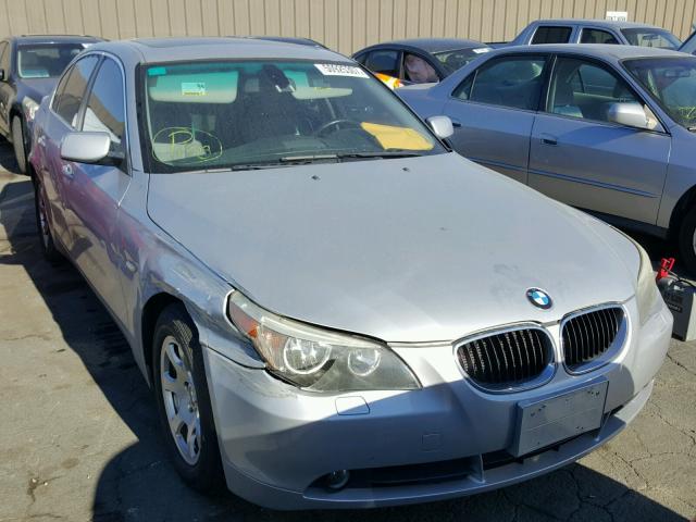 WBANA53504B173709 - 2004 BMW 525 I SILVER photo 1