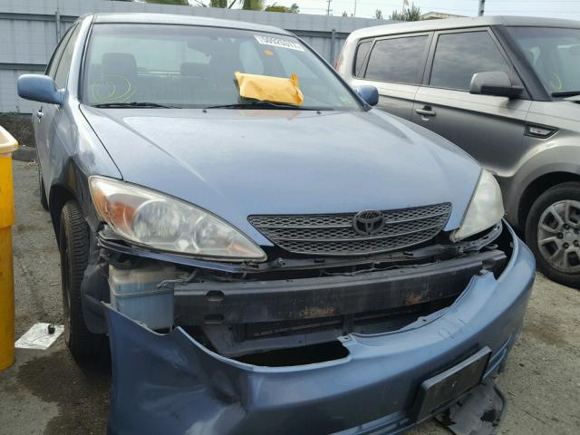 4T1BE32KX4U906368 - 2004 TOYOTA CAMRY LE BLUE photo 1