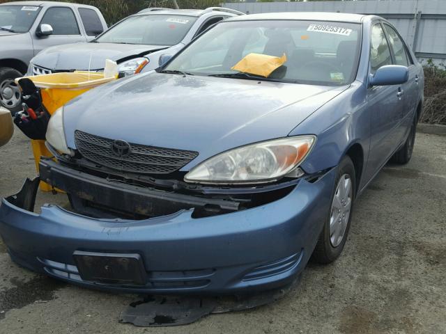 4T1BE32KX4U906368 - 2004 TOYOTA CAMRY LE 蓝色 照片 2