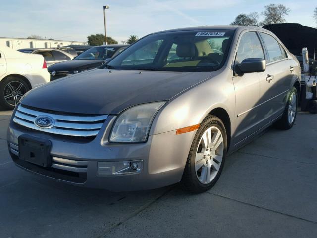 3FAFP08Z26R202863 - 2006 FORD FUSION SEL GRAY photo 2