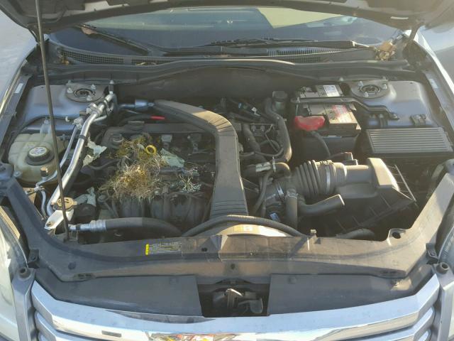 3FAFP08Z26R202863 - 2006 FORD FUSION SEL GRAY photo 7