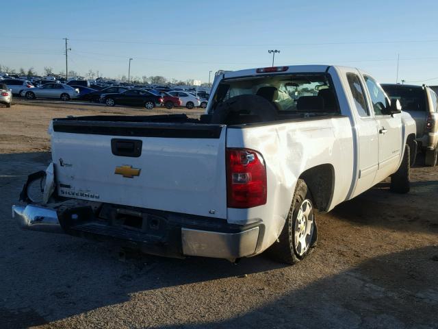 1GCRCSE0XCZ166304 - 2012 CHEVROLET SILVERADO WHITE photo 4