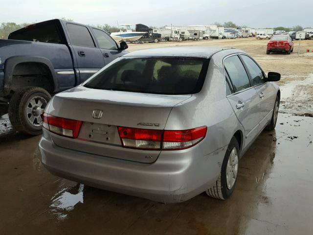 3HGCM56394G709531 - 2004 HONDA ACCORD LX SILVER photo 4