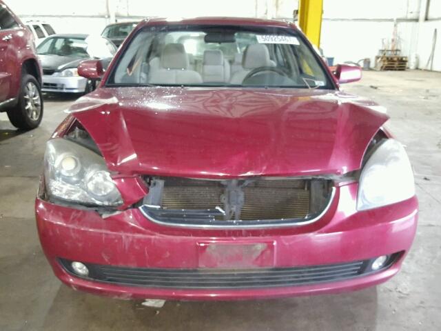 KNAGE123865048786 - 2006 KIA OPTIMA LX RED photo 9