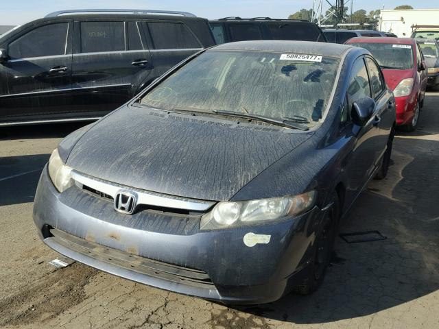 JHMFA362X6S000214 - 2006 HONDA CIVIC HYBR GRAY photo 2