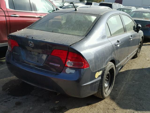 JHMFA362X6S000214 - 2006 HONDA CIVIC HYBR GRAY photo 4