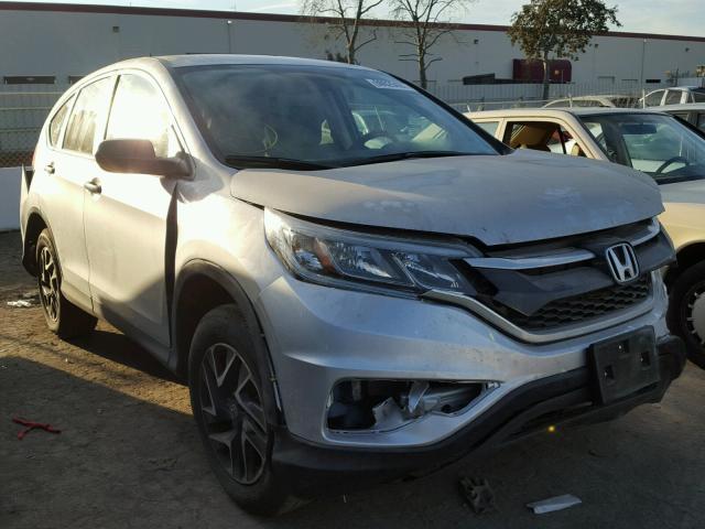 5J6RM4H41GL084715 - 2016 HONDA CR-V SE SILVER photo 1