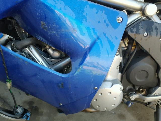 JKAEXEA197A020381 - 2007 KAWASAKI EX650 A BLUE photo 7