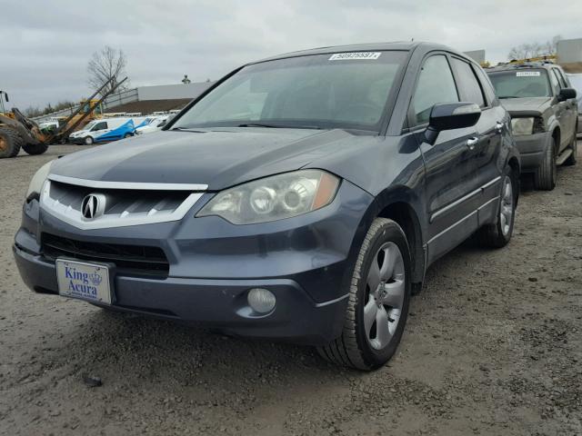 5J8TB18537A023145 - 2007 ACURA RDX TECHNO CHARCOAL photo 2