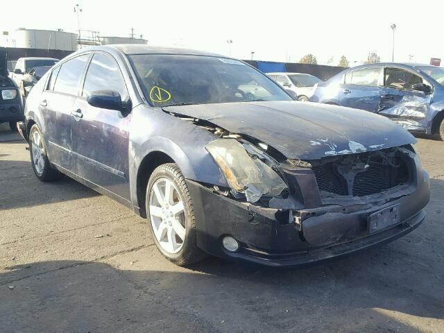 1N4BA41E84C837354 - 2004 NISSAN MAXIMA SE BLUE photo 1