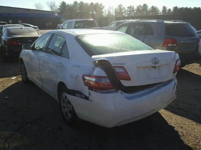 4T4BE46K79R136658 - 2009 TOYOTA CAMRY BASE WHITE photo 3