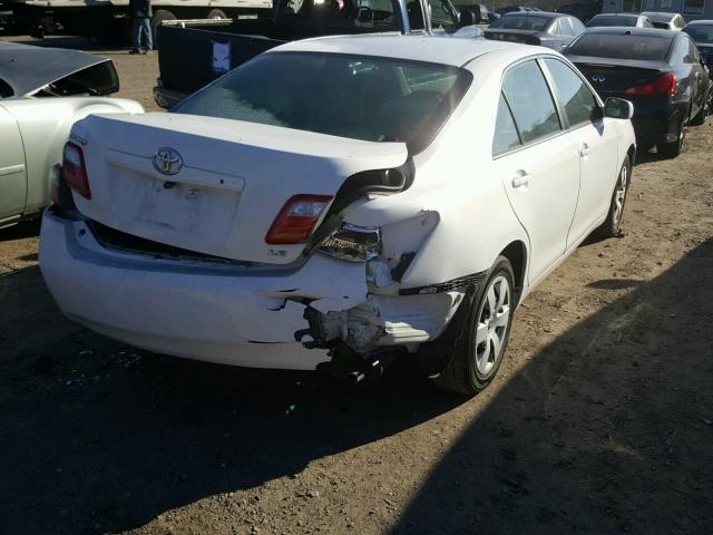 4T4BE46K79R136658 - 2009 TOYOTA CAMRY BASE WHITE photo 4