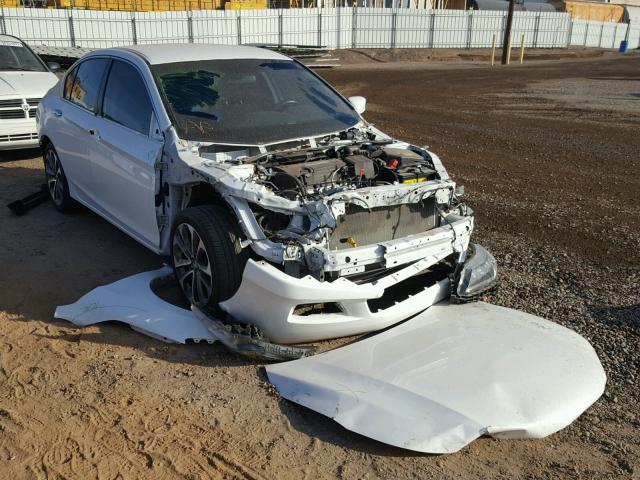 1HGCR2F51FA186847 - 2015 HONDA ACCORD SPO WHITE photo 1