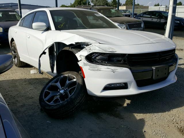 2C3CDXCT8FH759746 - 2015 DODGE CHARGER R/ WHITE photo 1